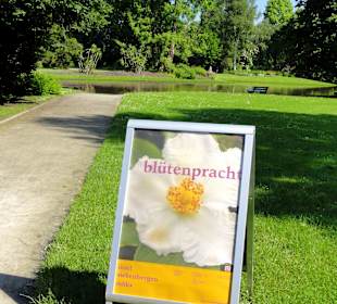 Wegweiser zur Blumeninsel Siebenbergen