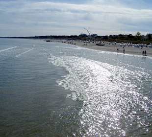 Blick von der Seebrücke