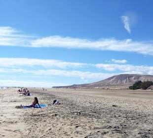 Der Strand um das Hotel Melia Gorriones