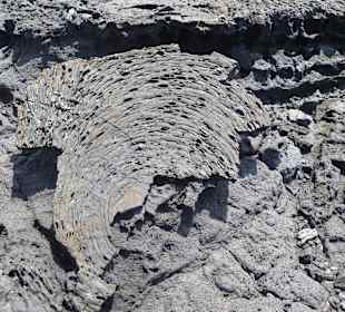 Lavagestein auf Santiago