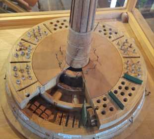 Rundgang durch die Museumsräume der Windmühle