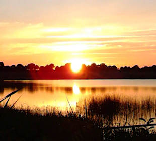 Sonnenuntergang Pönitzer See