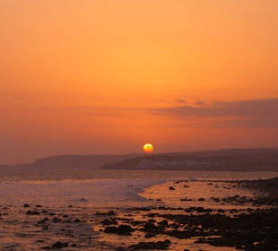 Sonnenuntergang am Faro Maspalomas