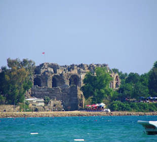 Vom Sunrise Richtung Side am Strand