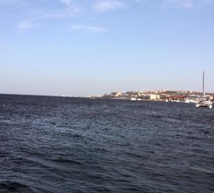 Ausblick am Hafen