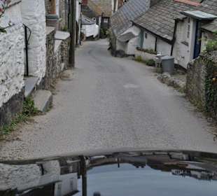 schmaler Weg nach Port Isaac