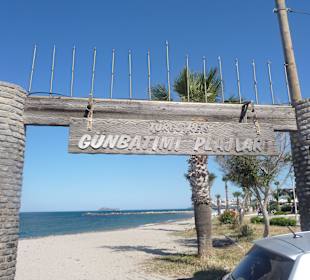 Stadtstrand am Hafen...