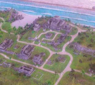 Modelldarstellung von Tulum