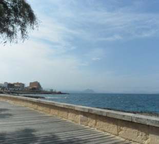 Strandpromenade nach Can Picafort