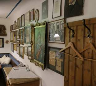 Blick in die Innenräume vom Café Windbeutelgräfin