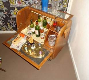 Die Hausbar war wichtig