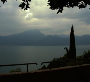 Tour durch das Gebirge am östlichen Gardasse