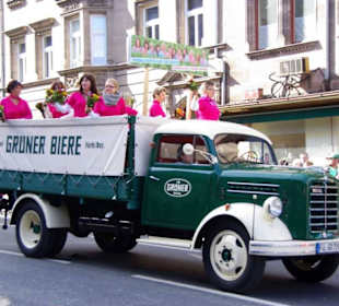 Grüner Bräu LKW