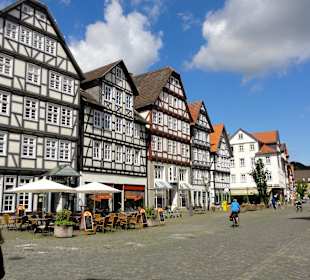 Impressionen aus der Altstadt von Melsungen