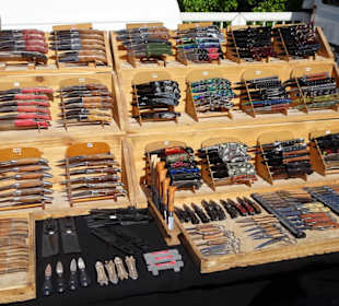 Impressionen vom Wochenmarkt Saint-Cyprien-Plage