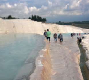 Pamukkale's Travertine terraces, Denizli Province