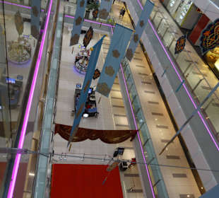 M Kaufhaus unterwegs