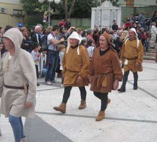 Mittelalterlicher Umzug in Villaputzu
