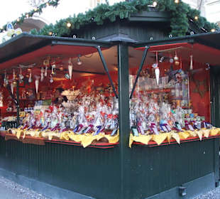 Stand auf dem Salzburger Weihnachtsmarkt 2009