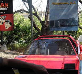 Auto bei der Studiotour