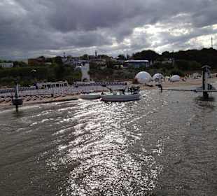 Alte Leinwand zur WM