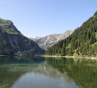 Vilsalpsee ist gleich in der Nähe