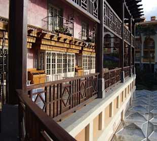 Sitzplätze im Freien