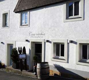 Außenansicht des Restaurants Casa Vecchia