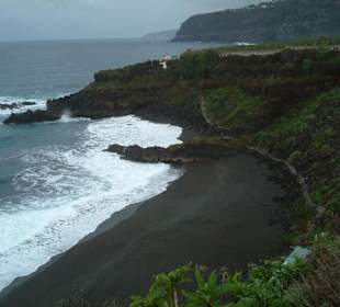 Playa Bolullo bei Puerto de La Cruz/La Paz