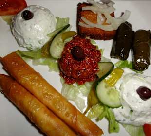 Der griechische Vorspeisenteller