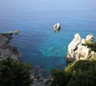 Klippe oberhalb des Klosters