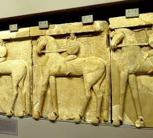 Relief vom Tempeleingang in Prinias; 7.Jhd. v.Chr.