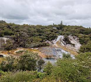 Orakei Korako Geothermal Park & Cave