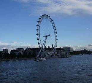 London Eye Ansicht / Aussicht