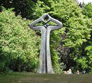 Skulptur im Hofgarten