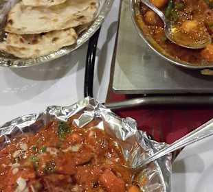 Typisch indische Hauptspeise