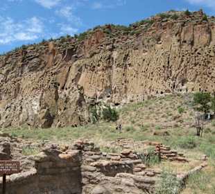 Bandelier National Monument in New Mexico