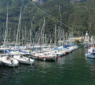 Bei einem Spaziergang durch Riva del Garda