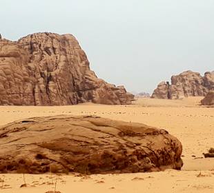 Wüstenlandschaft Wadi Rum