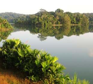 Fahrt über Gatun-See mit der Panama Canal Railway