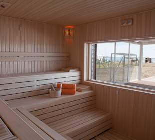 Sauna mit Meerblick