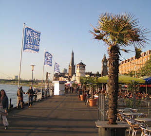 Blick auf die Promenade