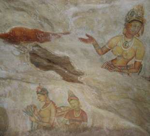 Wolkenmädchen Sigiriya