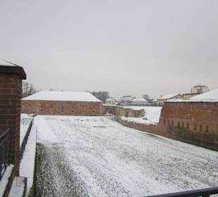 Festung Germersheim im Winter