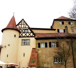 Rückansicht vom Haupthaus