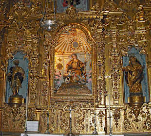 Altar in der Kirche San Pedro