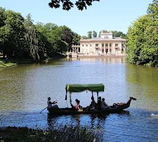 Łazienki królewskie, park
