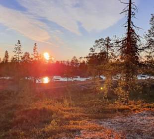 Abendstimmung am Piteälv
