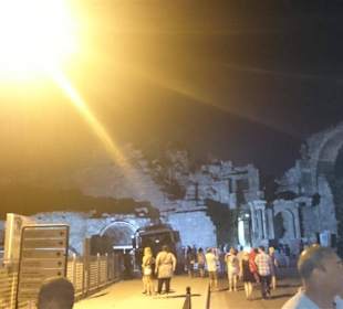 Ausflug Side bei Nacht