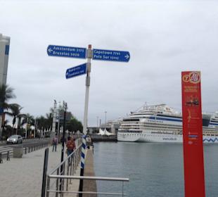 Im Hafen von Gran Canaria